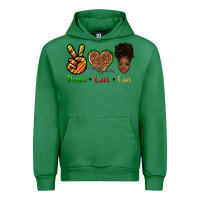 Emerald peace love locs Urban Hoodie - texasbilliewilder