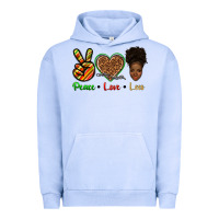 Pigment Grape Ice peace love locs Urban Hoodie - texasbilliewilder
