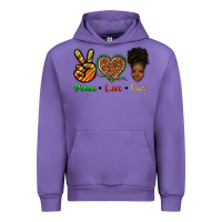 Tulip peace love locs Urban Hoodie - texasbilliewilder