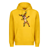 Lemon dabbing deer Premium Hoodie - Zillion Design Studio