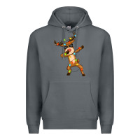 Rock dabbing deer Premium Hoodie - Zillion Design Studio