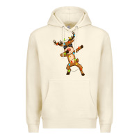 Sandshell dabbing deer Premium Hoodie - Zillion Design Studio