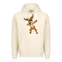 Tofu dabbing deer Premium Hoodie - Zillion Design Studio