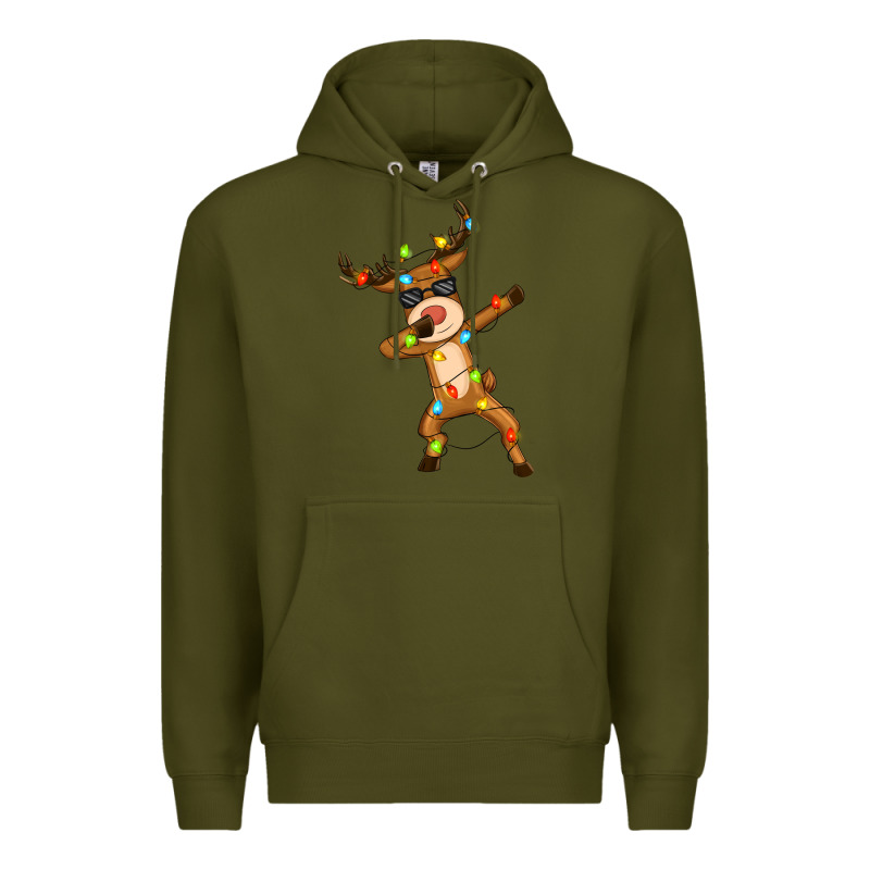 Dabbing Deer Premium Hoodie by Zillion Design Studio | Teevron