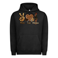 Pigment Black peace love melanin Urban Hoodie - texasbilliewilder