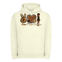 Pigment Pistachio peace love melanin Urban Hoodie - texasbilliewilder