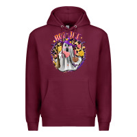 Burgundy boo jee conchas Premium Hoodie - Zillion Design Studio