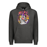 Charcoal Heather boo jee conchas Premium Hoodie - Zillion Design Studio