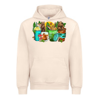 Sandshell bear coffee cups Urban Hoodie - Zillion Design Studio