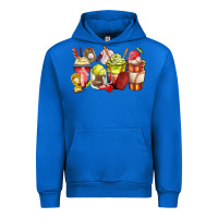 Cobalt baseball and softball coffee cups Urban Hoodie - Zillion Design Studio