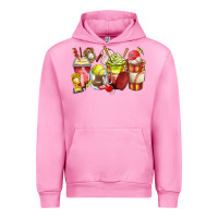 Fuchsia Pink baseball and softball coffee cups Urban Hoodie - Zillion Design Studio