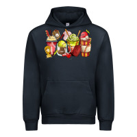 Navy baseball and softball coffee cups Urban Hoodie - Zillion Design Studio