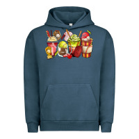Pigment Midnight Navy baseball and softball coffee cups Urban Hoodie - Zillion Design Studio