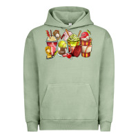 Pigment Oil Green baseball and softball coffee cups Urban Hoodie - Zillion Design Studio
