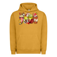 Pigment Peanut Butter baseball and softball coffee cups Urban Hoodie - Zillion Design Studio