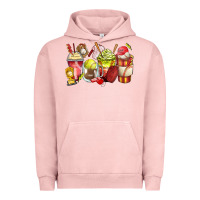 Pigment Salmon baseball and softball coffee cups Urban Hoodie - Zillion Design Studio