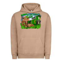 Pigment Burro Happy st. patrick's day cattle and calfs Urban Hoodie - RanaPortraitStore