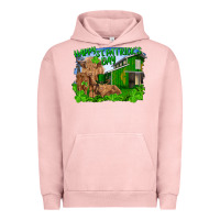 Pigment Salmon Happy st. patrick's day cattle and calfs Urban Hoodie - RanaPortraitStore