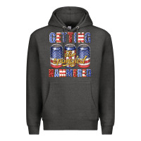 Charcoal Heather getting star spangled hammared Premium Hoodie - texasbilliewilder