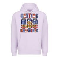 Lilac getting star spangled hammared Premium Hoodie - texasbilliewilder