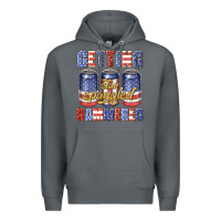 Rock getting star spangled hammared Premium Hoodie - texasbilliewilder