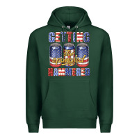 Sports Green getting star spangled hammared Premium Hoodie - texasbilliewilder