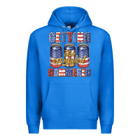 True Royal getting star spangled hammared Premium Hoodie - texasbilliewilder