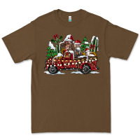 Cacao festive farm animal christmas truck Premium Tee - CowhideDigitalArt