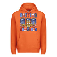 Carrot getting star spangled hammared Premium Hoodie - texasbilliewilder