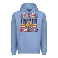 Colony Blue getting star spangled hammared Premium Hoodie - texasbilliewilder