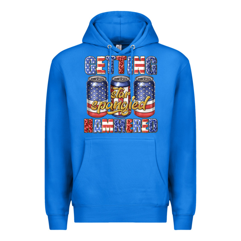 Getting Star Spangled Hammared Premium Hoodie by texasbilliewilder | Teevron