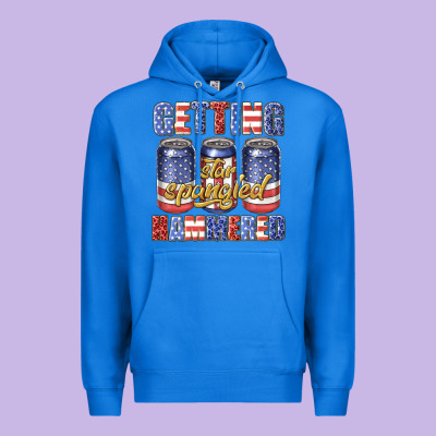 Getting Star Spangled Hammared Premium Hoodie Designed By Texasbilliewilder