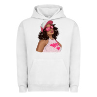 Pigment Lunar Rock pink sunglasses afro black girl Urban Hoodie - texasbilliewilder
