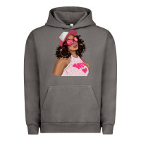 Pigment Tornado pink sunglasses afro black girl Urban Hoodie - texasbilliewilder