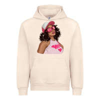Sandshell pink sunglasses afro black girl Urban Hoodie - texasbilliewilder