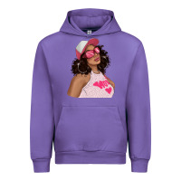 Tulip pink sunglasses afro black girl Urban Hoodie - texasbilliewilder