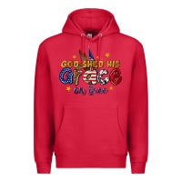 Cardinal god shed his grace on thee Premium Hoodie - texasbilliewilder