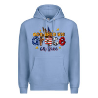 Colony Blue god shed his grace on thee Premium Hoodie - texasbilliewilder