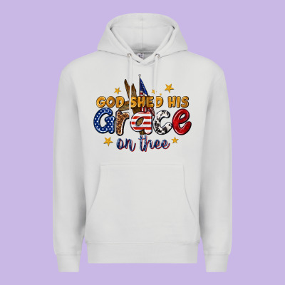 God Shed His Grace On Thee Premium Hoodie Designed By Texasbilliewilder