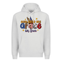 Dove Grey god shed his grace on thee Premium Hoodie - texasbilliewilder