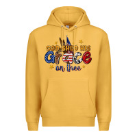 Mustard god shed his grace on thee Premium Hoodie - texasbilliewilder