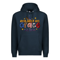 Navy god shed his grace on thee Premium Hoodie - texasbilliewilder