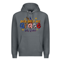 Rock god shed his grace on thee Premium Hoodie - texasbilliewilder