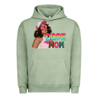 Pigment Oil Green pink sunglasses afro black girl dope mom Urban Hoodie - texasbilliewilder
