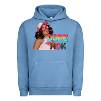 Pigment Pebble Blue pink sunglasses afro black girl dope mom Urban Hoodie - texasbilliewilder