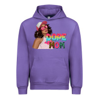 Tulip pink sunglasses afro black girl dope mom Urban Hoodie - texasbilliewilder