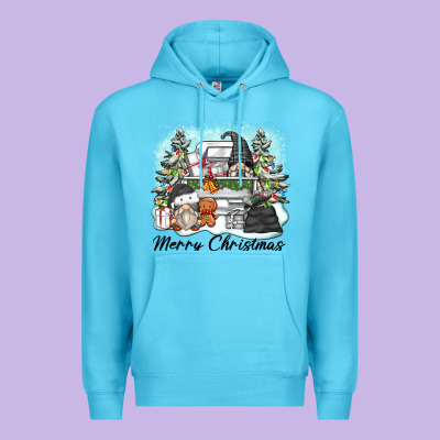 Merry Christmas Gnomes Premium Hoodie Designed By Zillion Design Studio