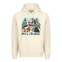 Sandshell merry christmas gnomes Premium Hoodie - Zillion Design Studio