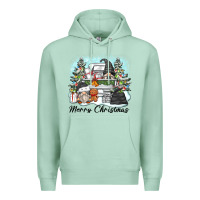 Seafoam merry christmas gnomes Premium Hoodie - Zillion Design Studio