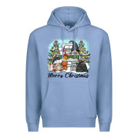 Merry Christmas Gnomes Premium Hoodie | Teevron